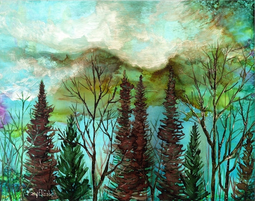Arctic Sky Landscape : Prints