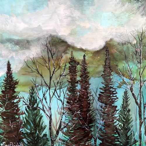 Arctic Sky Landscape : Prints